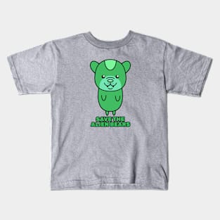 Save The Alien Bears Kids T-Shirt